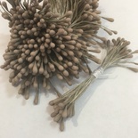 Тычинки, цвет бежевый, диаметр 1.5 мм, 50 шт.