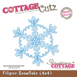 Ніж для вирубки CottageCutz Filigree Snowflake, 10x10 см
