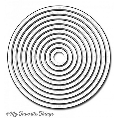 Лезвие My Favorite Things - Die-namics Circle STAX Set 2, 10 шт.