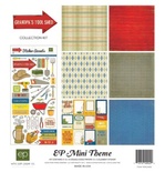 Міні-набір паперу від Echo Park "Grandpa's Tool Shed Collection Kit" - дідусь, 30x30