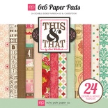 Набір паперу Echo Park "This & That Graceful", 15x15, 24 аркушів