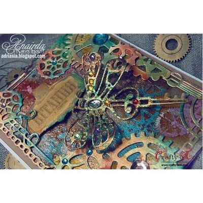 Ніж для вирубки Crafty Ann - Gears (Steampunk)