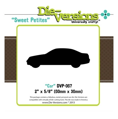 Ніж для вирубки Die - Versions - Sweet Petites - Car