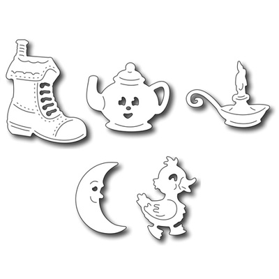 Ніж для вирубки Frantic Stamper - Precision Die - Fairytale Icons