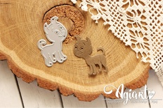 Ніж для вирубки від AgiArt "Собака"