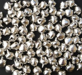 Бубенчик, 8 мм, цвет серебро, 1 шт., B04385