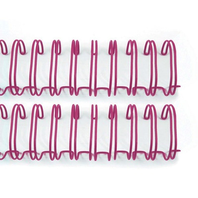 Пружинки для биндера - WR - Cinch - Wire Binders - Rosey (.75in), диаметр 1.91см, 2 шт.