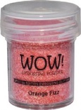 Глиттер для эмбоссинга от WOW - WS61R Orange Fizz Embossing Glitter, 15 мл