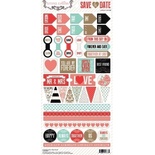 Наклейки Teresa Collins - Save the Date - Love