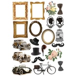 Оверлей - Фабрика Декору - Shabby-memory-1, розмір 20 х 30см