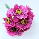 Квітка маку, темно-рожевий, 1 шт.