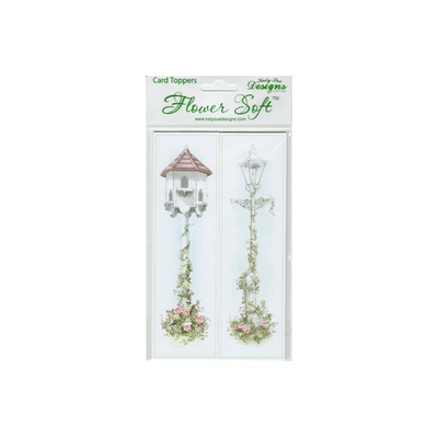 Заготовки для Flower Soft - Summer - Dovecote & Lampost, 2 шт.
