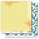 Папір для скрапбукінгу від ScrapBerryʼs - Школа - Головоломка, 30,5x30,5см, 190 г/м², двосторонній, 1 аркуш