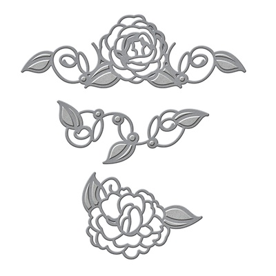 Ножи от Spellbinders – Camellia Accents