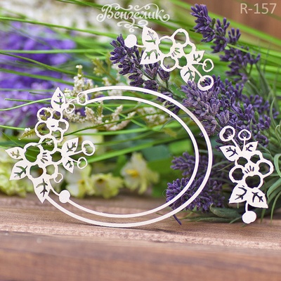 Чипборд від Вензелик - Рамка 107, розмір: 72x106 мм