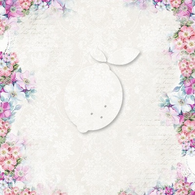 Аркуш двостороннього паперу для скрапбукінгу від LemonCraft - Next to me 07