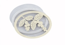 Заготовка для шейкера Омела 9.3x6.8 см, колір молочний, ТМ Фабрика Декору