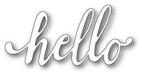 Ніж для вирубки від Poppystamps - Big Luxe Hello