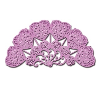 Ножи от Spellbinders - Victorian Fan - Викторианский веер