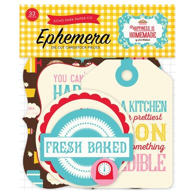 Висічки від Echo Park - Happiness is Homemade Ephemera
