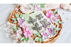 Набір штампів "Ботанічні замальовки: "Гортензії "Мрія" від AgiArt