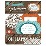 Висічки від Echo Park — I Love Family Frames & Tags