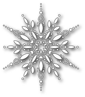 Ніж для вирубки від Memory Box - Spectacular Snowflake