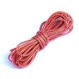 Шнур з люрексом, 2м, колір рожево-помаранчевий, 3 метра