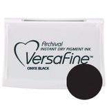 Пігментні чорнила Tsukineko - VersaFine Pads Onyx Black