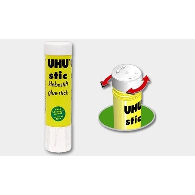 Клей-карандаш UHU (без растворителя),  21г.
