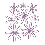 Ніж для вирубки Sue Wilson - Finishing Touches - Delicate Daisies - Open Petals