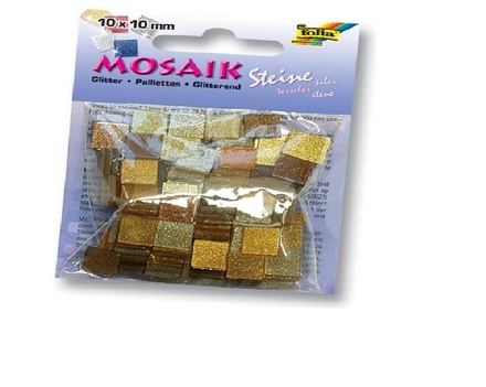 Мозаїка від Folia - №04 Brown - глянцева 10x10м (190 штук)