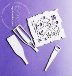 Чипборд від Wycianka - Тайна морських скоровищ -карта, 4 дет.