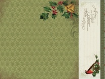 Аркуш двостороннього скрап-паперу Kaisercraft - St Nicholas Collection - Santa Claus, 30,5x30,5см