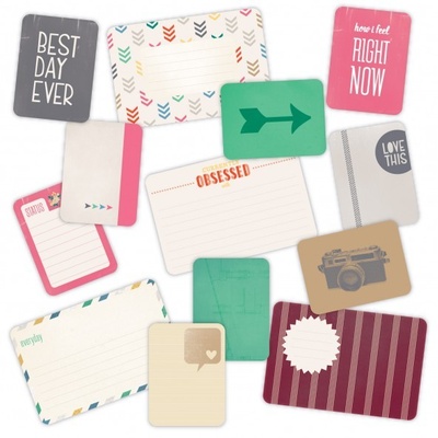 Мини-набор Project Life by Becky Higgins - Mini Kit - Amy Tangerine - Cut And Paste