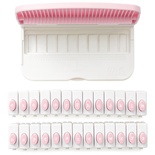 Дiроколи від We R Planner Punch Board - Lowercase, англійський алфавіт, 26шт.