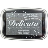 Чорнило Tsukineko Delicata Ink Pad - Silvery Shimmer