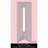 Ніж для вирубки My Favorite Things - Die-namics Fishtail Layers Flags STAX (MFT223)