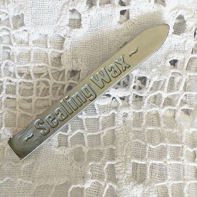 Воск для сургучной печати, цвет серебро, 9х1х1см, 1 штука