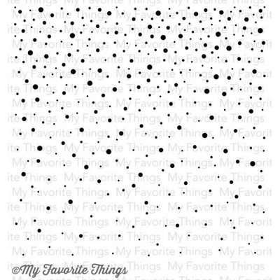 Резиновый штамп My Favorite Things - BG Snowfall Background, с оснасткой (BG26)