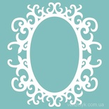 Чипборд від Вензелик - Рамка 63, 75х83 мм