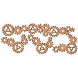 Набор декоративних элементов для шедоубокса №13, ТМ Фабрика Декора