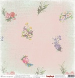 Папір для скрапбукінгу від ScrapBerryʼs, 30x30см, Весняний настрій