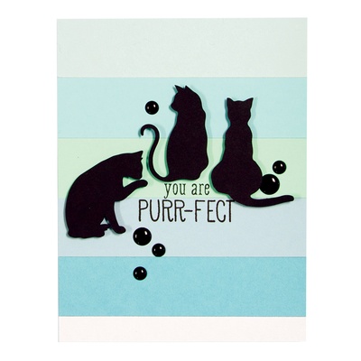 Ножи от Spellbinders - Kitty Cats - Кошки