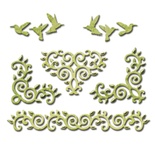 Ніж для вирубки від Spellbinders - Draping Vines Elements