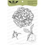 Набор акриловых штампов Lesia Zgharda FL122 Пион, 3 шт