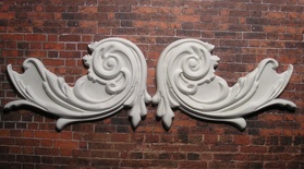 Гіпсові візерунки для декорування від Е.В.А. (один елемент)10,5x6,5см