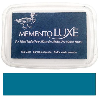 Чернила Tsukineko Memento Luxe - Teal Zeal