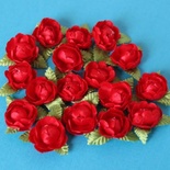 Цветочки пиона, цвет красный, 1 шт.