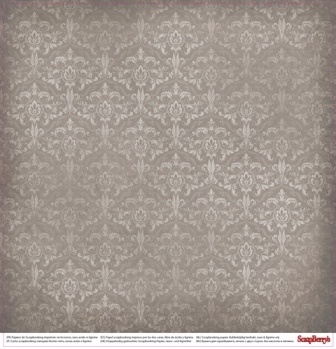 Бумага двусторонняя для скрапбукинга от ScrapBerry's - Фотоархив - Объективно, 30,5х30,5 см